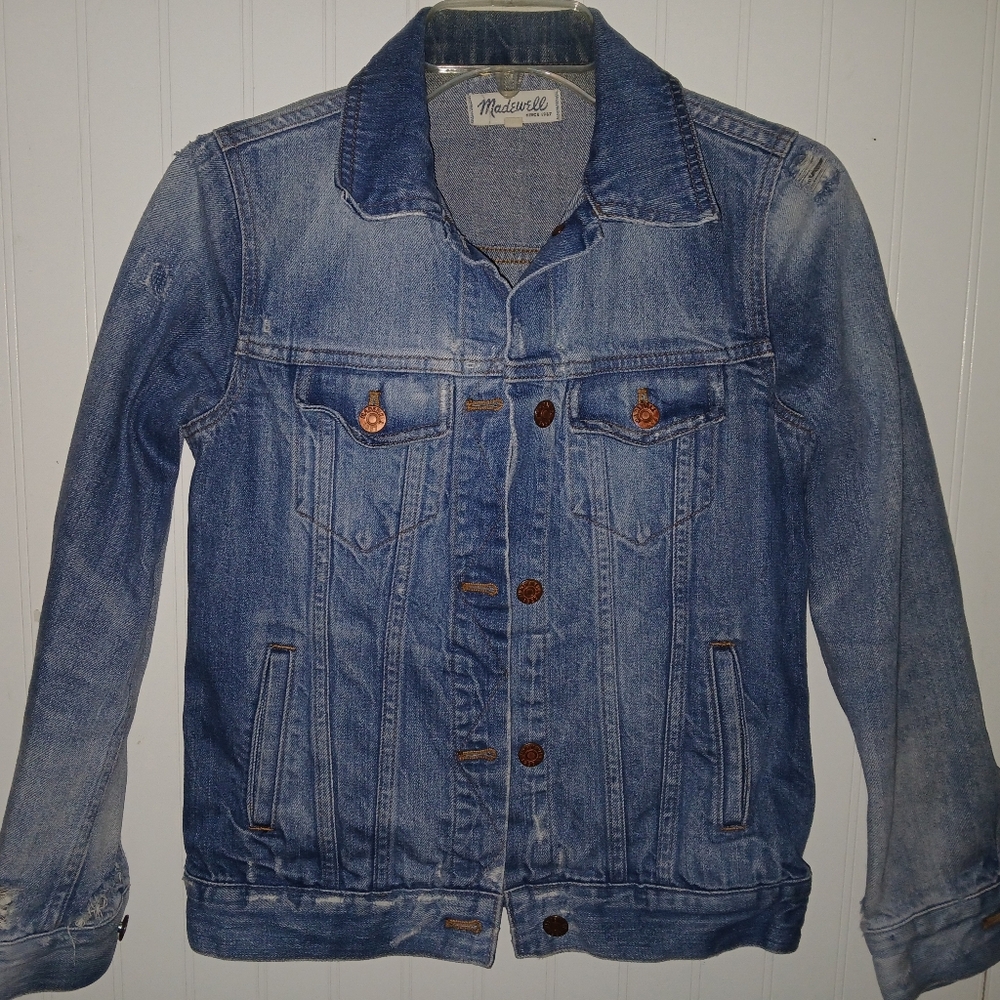 MADEWELL ladies XS denim Jean Jacket
